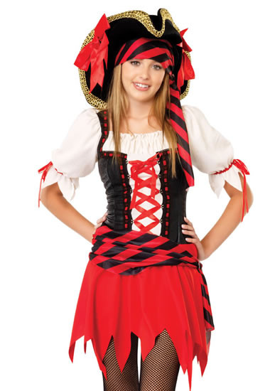 teen pirate girl costume Three guys fill my pussy